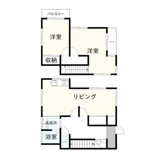 神奈川県相模原市南区南台3【一戸建】の間取り