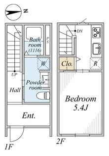 MOK-TERRACE我孫子【1階】の間取り