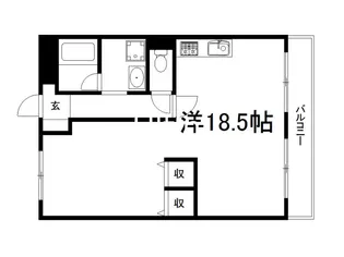 グランドール藤森【3階】の間取り