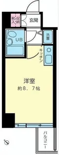 藤和シティコープ早稲田【5階】の間取り