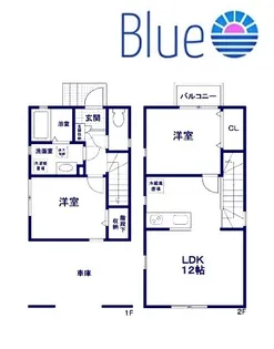 神奈川県川崎市中原区今井南町【一戸建】の間取り