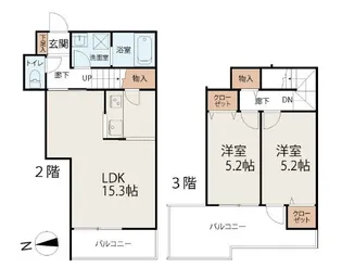 グルーブメゾン歌敷山の間取り