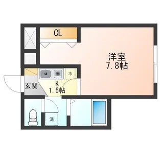 ノースルミエール【3階】の間取り