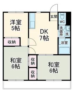 静岡県静岡市葵区瀬名中央3【マンション】の間取り