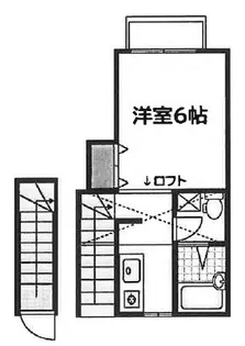 ハーベスト西荻【2階】の間取り