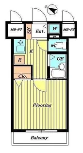 ステージファースト目白【4階】の間取り