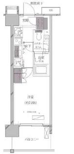 A-standard芝浦(エースタンダード芝浦)【8階】の間取り