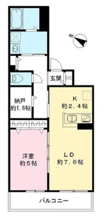 Lumora玉南(玉南ビル)【2階】の間取り