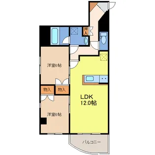 OMレジデンス八幡山公園【1階】の間取り