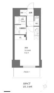 イマーレ富久町【11階】の間取り