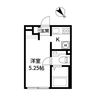 アルティローサ笹塚【2階】の間取り