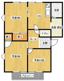 ラ・プリマヴェーラ C【1階】の間取り