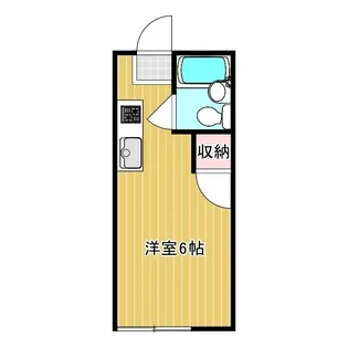 ベルハイツ【1階】の間取り