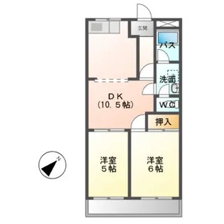 Star Hits【2階】の間取り