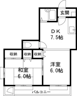 グレイス3【2階】の間取り