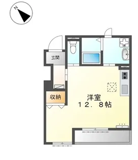愛知県安城市明治本町【アパート】の間取り