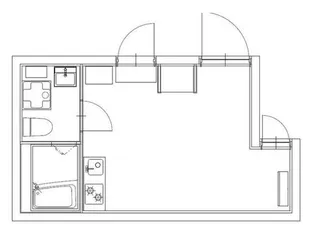 Ludens平和島【5階】の間取り