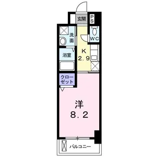 フレンテ二島II【1階】の間取り
