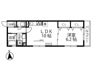 YAMANE/ヤマネ【3階】の間取り