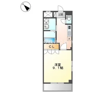 リヴィエール【1階】の間取り