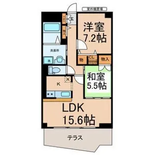 コンフォール南山【1階】の間取り