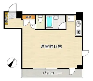 稲毛Kビル【5階】の間取り