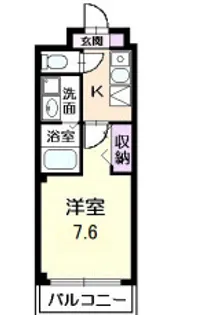 デュークm.s【2階】の間取り