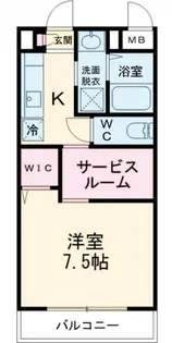 ロイヤルグランコート津【3階】の間取り