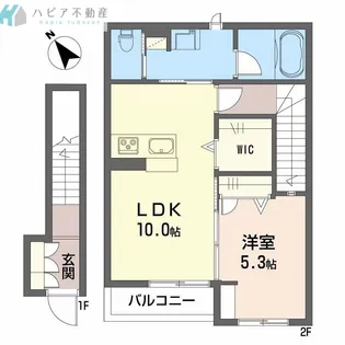 シャーメゾンT【2階】の間取り