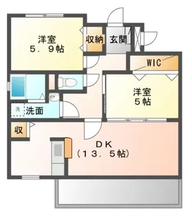 K&K【1階】の間取り