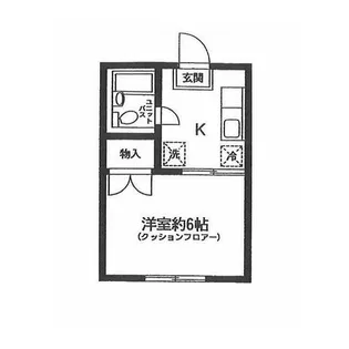 メゾンドルミエール【1階】の間取り