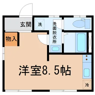 Nアパート2【2階】の間取り