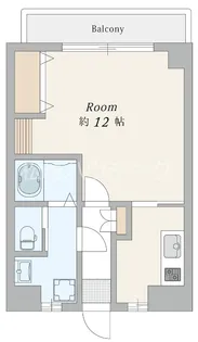 三善マンション【3階】の間取り