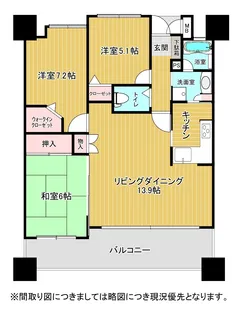 Dグランセ上通り表参道【6階】の間取り