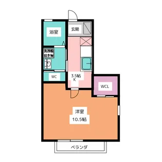 グランセゾン【2階】の間取り