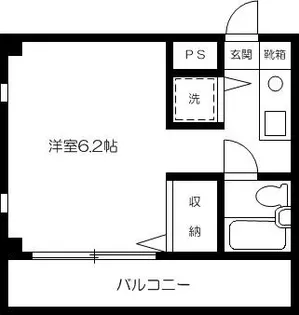 メゾンヴェルト【1階】の間取り