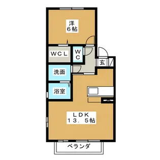 シェノア C棟【2階】の間取り