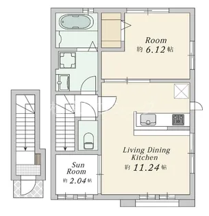 フェリアード【2階】の間取り