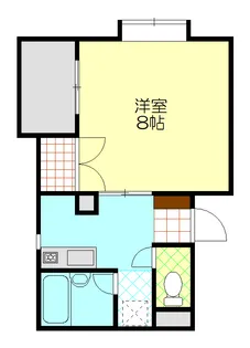 サニーレジデンス【2階】の間取り