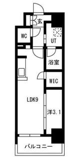 メイクスアート名駅WEST【2階】の間取り