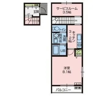 グランドゥールIII(C)【1階】の間取り