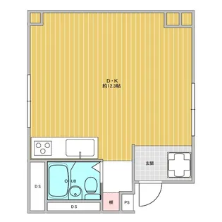 さかしたビルI【3階】の間取り