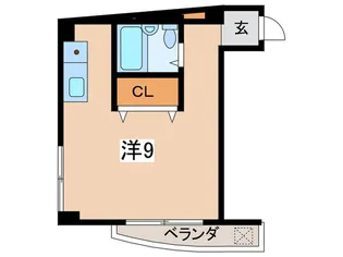 メゾン東横【1階】の間取り