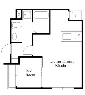 RITS SEKIMACHI【2階】の間取り