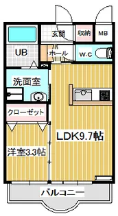 KE EFFORT【1階】の間取り