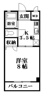 HRヒルズ【4階】の間取り