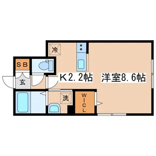レディントン【2階】の間取り