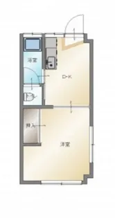 第二丸本ビル I【4階】の間取り