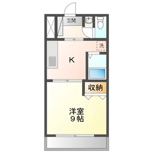 メルヴェーユ45【4階】の間取り