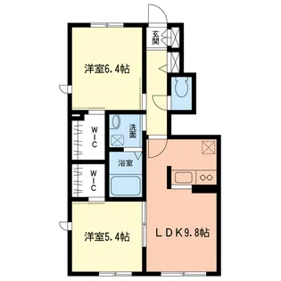 イルマーレ茅ヶ崎【1階】の間取り